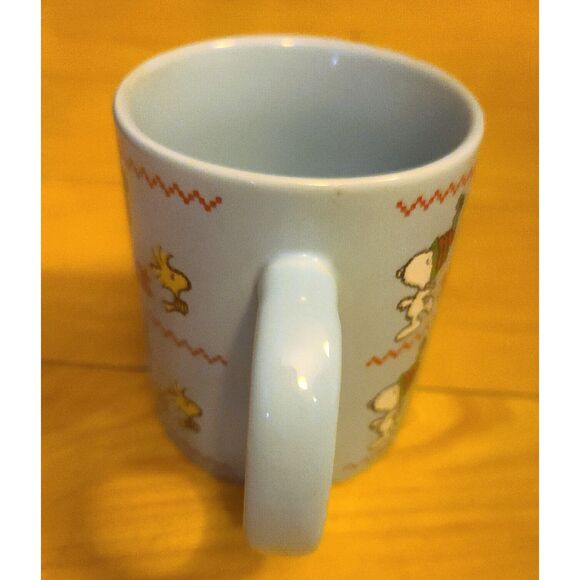Peanuts Snoopy‎ & Woodstock Christmas Sweater 20oz Ceramic 2016 Coffee Mug Cup - Picture 3 of 5